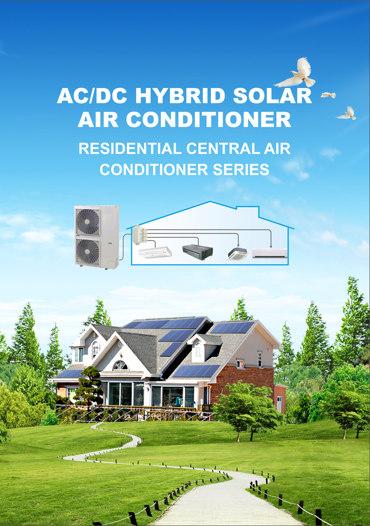 Solar VRF Central Air Conditioner