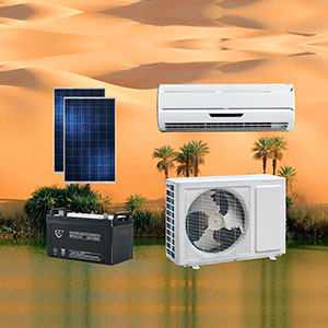 Off Grid DC 48V 100% Solar Air Conditioner